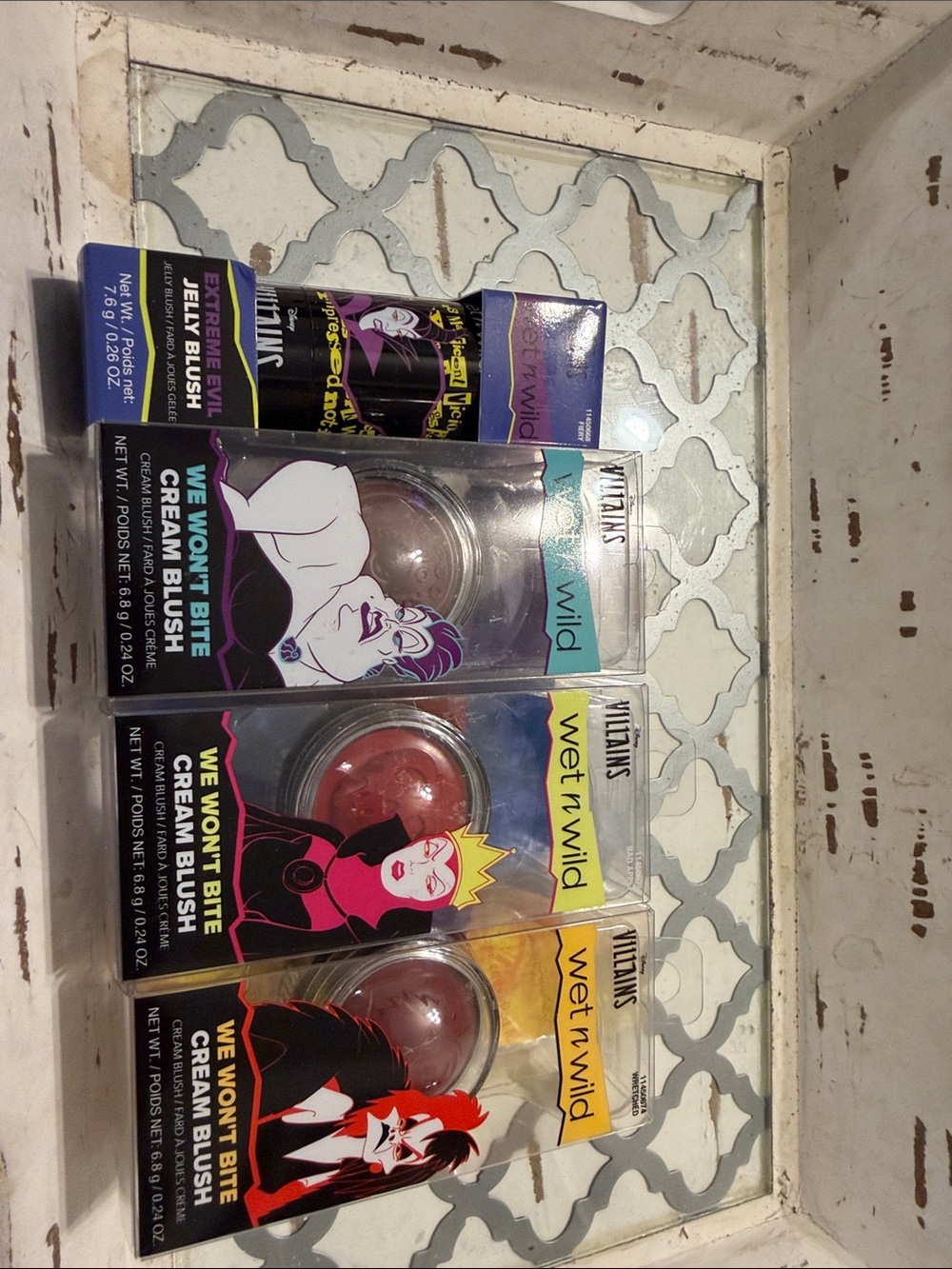wet n wild Villains Cream Blush Trio — Red, Pink, Plum
